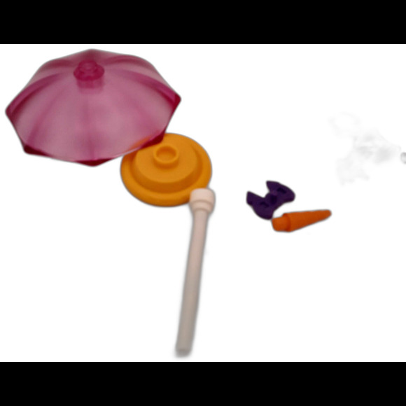 Lego Friends and Accessories Lot  20+ pieces/4 Friends/2 Pets/bows/crowns/candy - Picture 4 of 5